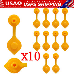 10Pcs Yellow Fuel Gas Can Jug Vent Cap Blitz Scepter Essence Midwest Eagle