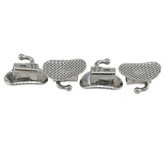 Dental Orthodontic Buccal Tube Roth MBT 022 1st 2nd Molar Bondable Mesh Base