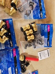 Mixed Lot of AquaLock Watts Push-To-Connect 20pcs Total SEE PICS NEW 1/2″ CTS