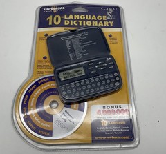 New Ectaco ML320 Universal Translator 10 Languages Dictionary & Organizer