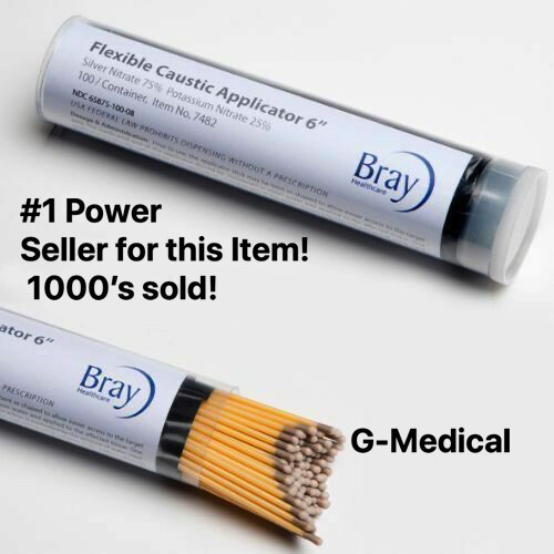 20 Silver Nitrate Sticks 6″ Caustic individual sticks, Double Dipped – EXP 2028