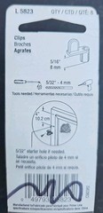 Prime-Line L 5823 5/16 In. Zinc Diecast Window Screen Clips