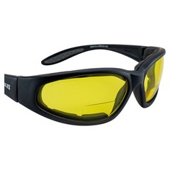 Global Vision Hercules Bifocal Motorcycle Safety Glasses Sunglasses Padded