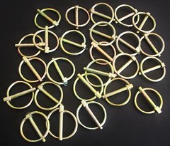 50 GOLIATH INDUSTRIAL 3/16″ LYNCH LINCH PIN 3 POINT HITCH CLIPS TRACTOR LP316