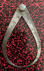 2 Vintage Starrett Firm Joint Outside Flat Calipers