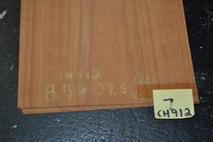 Cherry Raw Wood Veneer Sheet 8.5 x 27 inches 1/42nd ch912