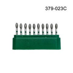7Type Dental Burs Diamond Round End Taper Football Long Ball High Speed 379 368