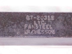 VR/WESSON GT-20318 LATHE TURNING TOOL HOLDER 1 X 1 1/4″ SHANK RC-63 INSERTS