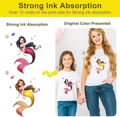 DTF Transfer Film: 13×19 Inch 50 Sheets Premium Double-Sided Matte for T-Shirt