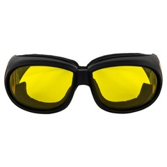 Birdz Swallow Foam Padded Fit Over Most Prescription Eyewear Glasses Yellow Lens