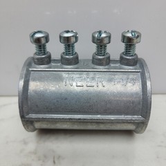20 Pack Neer TC-514 1-1/4″ Straight Set Screw Coupling For Emt Conduit New