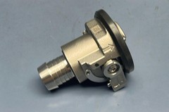 Danfoss/Eaton FD83-2046-16-16 SS Hose Barb Adapter Full Flow Dual Interlock -NEW