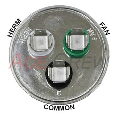 35/5 Dual Run Capacitor Lot of 5 MFD/UF 450VAC AC Electric Motor =LIFE WARRANTY=