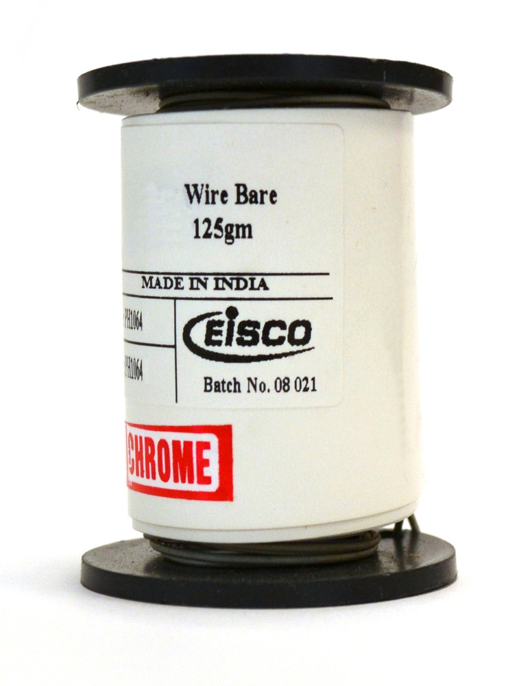 Nichrome Resistance Wire, 350ft Reel, 26 Gauge SWG – 24/25 AWG – 0.018″ Dia.