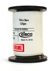 Nichrome Resistance Wire, 350ft Reel, 26 Gauge SWG – 24/25 AWG – 0.018″ Dia.