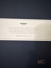 Shinola Detroit Motorcycle Club Lined Pages Journal Notebook Linen Navy Blue New