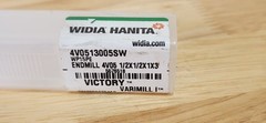 Widia Hanita 1/2″ x 1/2 x 1 x 3 CH.02 Solid Carbide End Mill 4V0513005SW