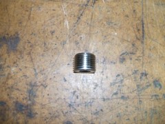 316 Stainless Steel 1/2 NPT Hex Head Pipe Plug Fitting, 3/8 Hex”
