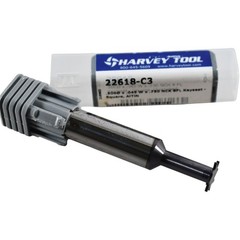 NEW Harvey Tool 22618-C3 Carbide Keyseat Cutter 0.500” Dia 0.045” Width AlTiN