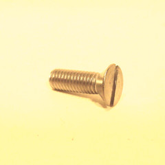 #10-32 Slotted Oval Head Countersunk Machine Screws Stainless Steel 5/8” Length