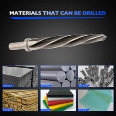 4X M2 HSS Taper Chucking Reamer Set 3/8″ 1/2″ 5/8″ 3/4″ For Bridge Manufacturing