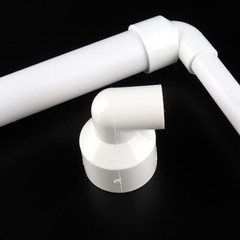 90 Degree Reducing PVC Water Elbow Connector Concentric Reduce Pipe 20mm-110mm