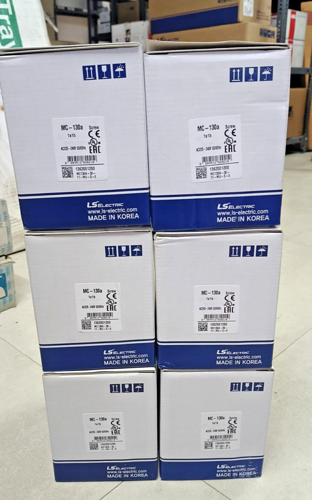 1PC- LS ELECTRIC MC-130A Contactor 3-pole MC130A-30-11-MU-S-E/ 1362001200- NEW