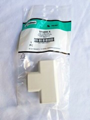 TF10IW-X Panduit LD10 Low Voltage Tee Fitting – Off White