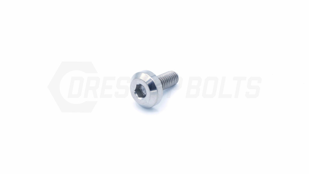 M6 x 1.00 x 15mm Titanium Motor Head Bolt by Dress Up Bolts