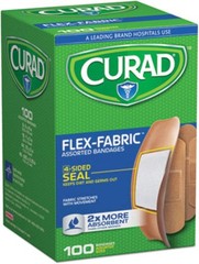 Flex Fabric Bandages Assorted Sizes 100 per Box 100 Count (Pack of 1)