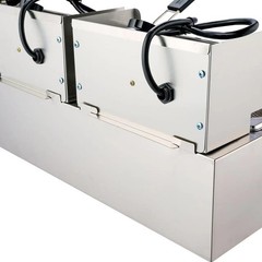 Electric Fryer Heating Element Replacement, 1700W 110V Power with Temp Control