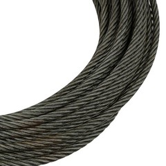 7/16in*100FT Steel Winch Cable Wire Rope Swivel Self-locking Hook 2469.18 lbs