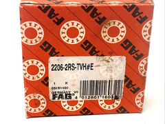 FAG 2206-2RS-TVH Self Aligning Ball Bearing 30mm ID 62mm OD 20mm Wide
