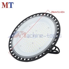 4 Pcs 150W UFO LED Lighting Fixture High Bay Light With Hook Safety Rope 18000LM