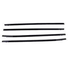 4Pcs For 2016-2021 Honda Civic Sedan Window Weatherstrip Moulding Seal Belt New