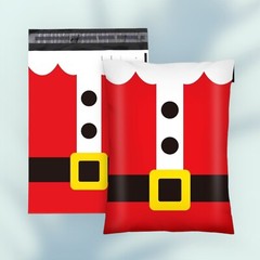 Christmas Poly Mailers 10×13 Holiday Shipping Wrapping Gift Bags 15 Count