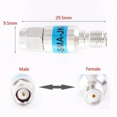2W SMA-JK attenuator male-female RF Attenuator Ternary alloy DC- 6GHz 50ohm 6dB