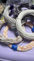900ft 2 lbs 24AWG PTFE M22759/11-24 Silver-Plated Copper 19/36 Stranded WIRE