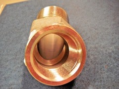 Parker 1CD45-S Steel 45 Degree 1″ NPTM x 1″ NPTF Street Elbow 1800PSI