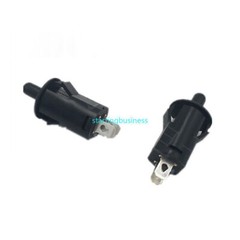 2PCS 2Pins Power Switch Button RL5-2 6A 250V Normally Open