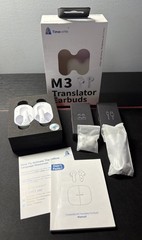 Timekettle M3 Language Translator Barrier Earbuds White Colored