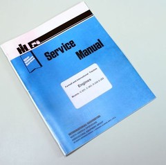 International Farmall C-221 C-263 D-236 D-282 Gas Diesel Engine Service Manual