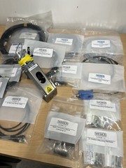 Weber Pneumatic Automatic Feed Screwdriving Bundle Lot – Cables, Sensors, etc.