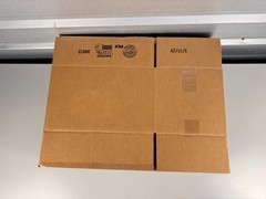 10 Pack Cardboard Shipping Boxes 14x9x9 Corrugated Mailer Packing Boxes Used