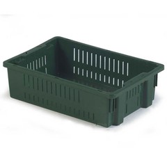 LEWISBins AF2013-6 Stack-N-Nest Agricultural Container 19-11/16″L x 13-1/8″W x