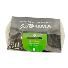 VWR 89079-466 Next Generation Pipette Tip Refill 0.1-10uL Sterile, 1344 Tips