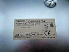 Omron PLC Module C200HW-PA204 C200HWPA204 Power Supply Module *US SELLER*
