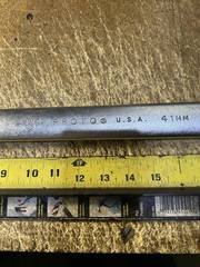 Proto 1241M Professional 41MM Combination Wrench USA Heavy Duty Industrial