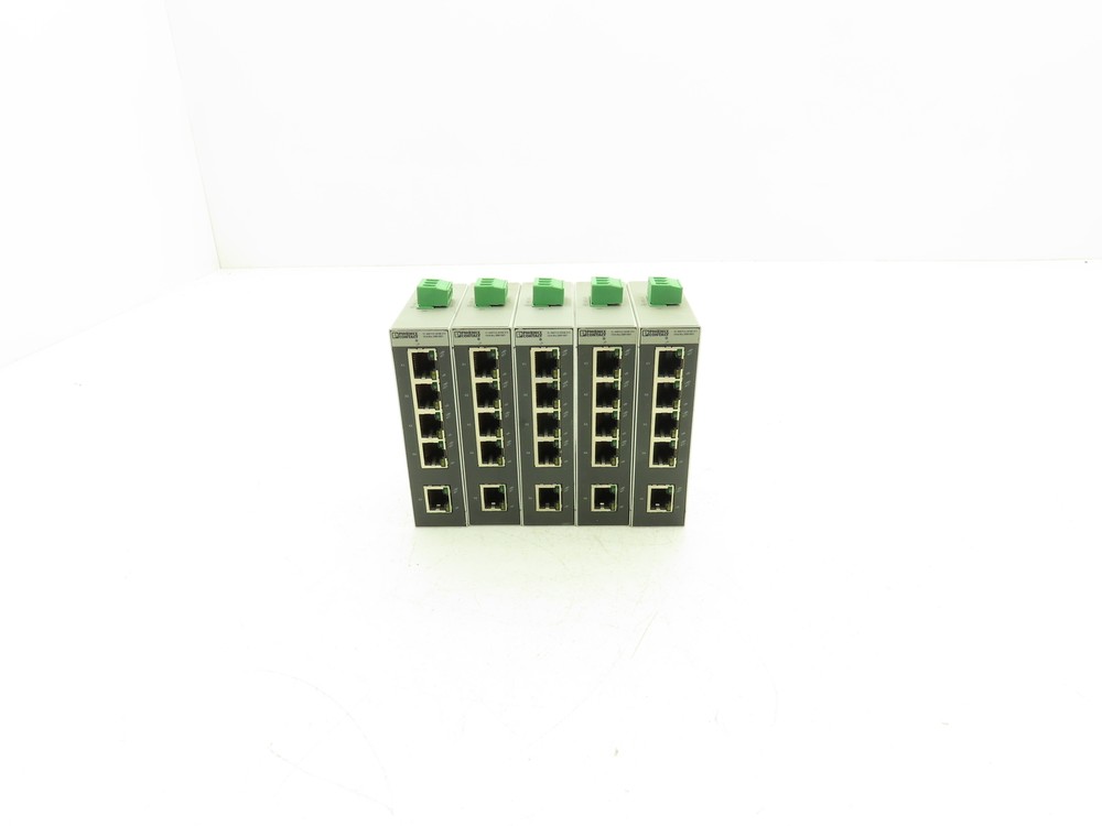 Phoenix Contact 2891001 5-Port Industrial Unmanaged Ethernet Switch Lot of 5