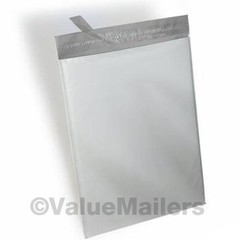 100 EA 7.5×10.5, 9×12 WHITE POLY SHIPPING MAILERS BAGS